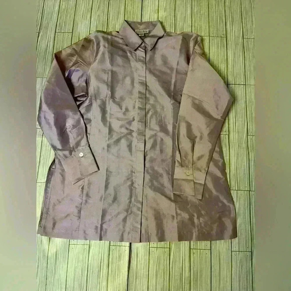 Charlotte Kellogg Tops - 100% Silk Charlotte Kellogg Barbara Blouse
